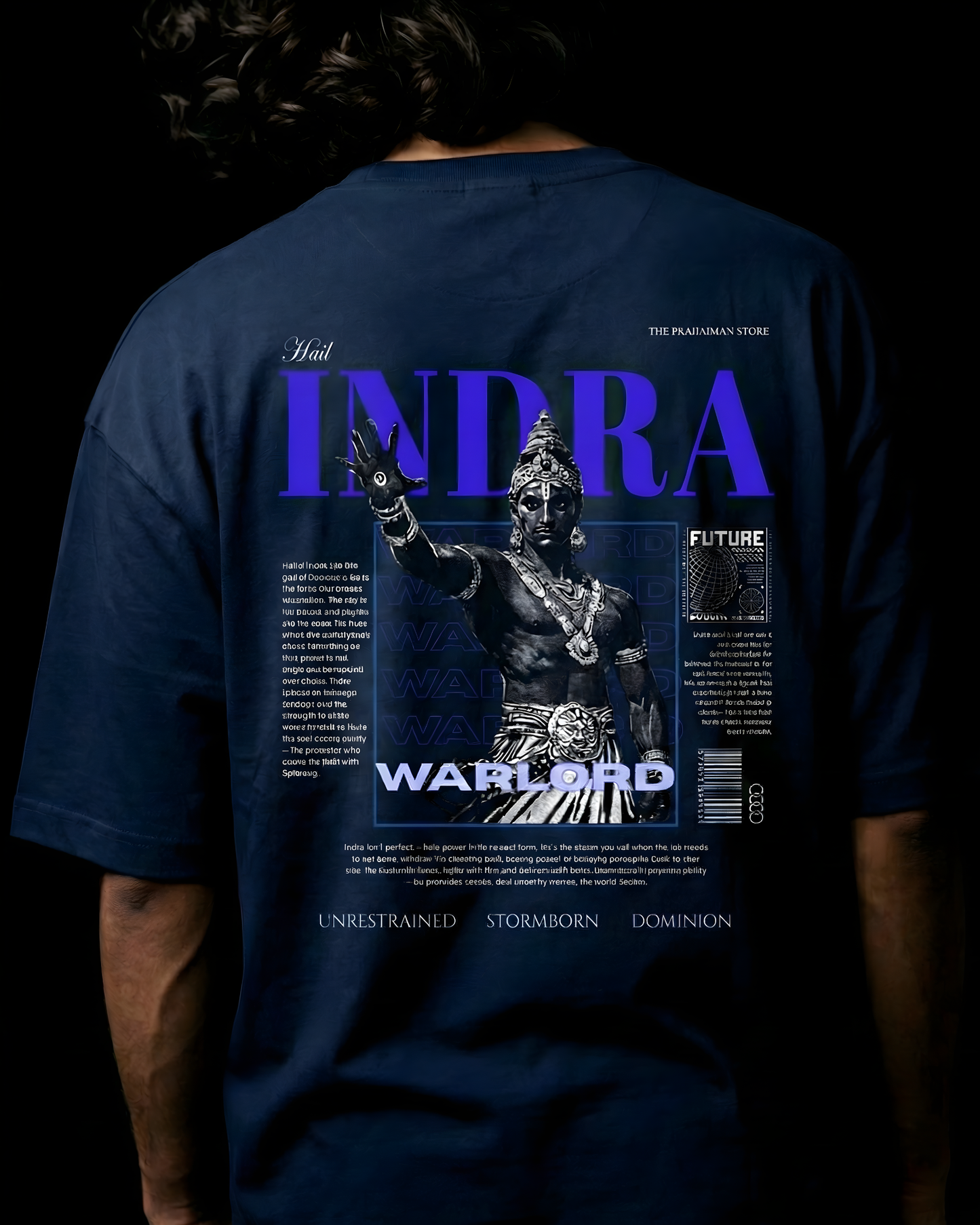 INDRA — OVERSIZED T-SHIRT