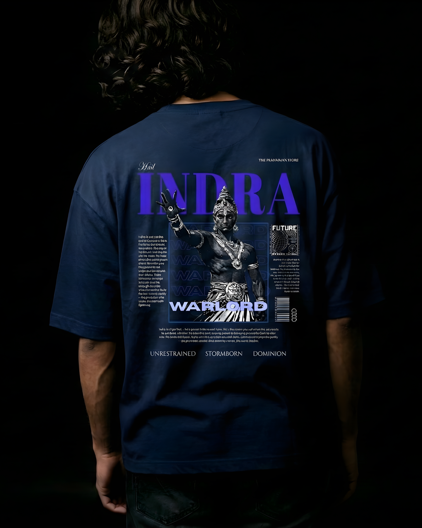 INDRA — OVERSIZED T-SHIRT
