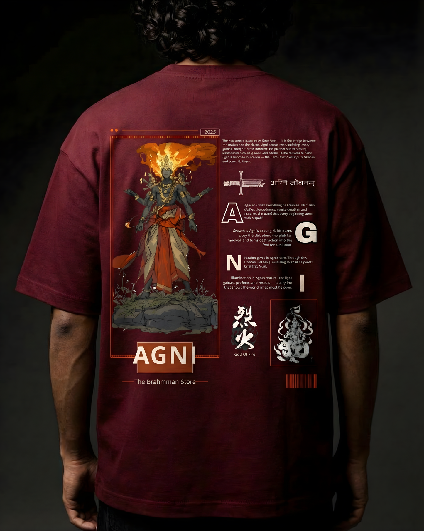 AGNI — OVERSIZED T-SHIRT