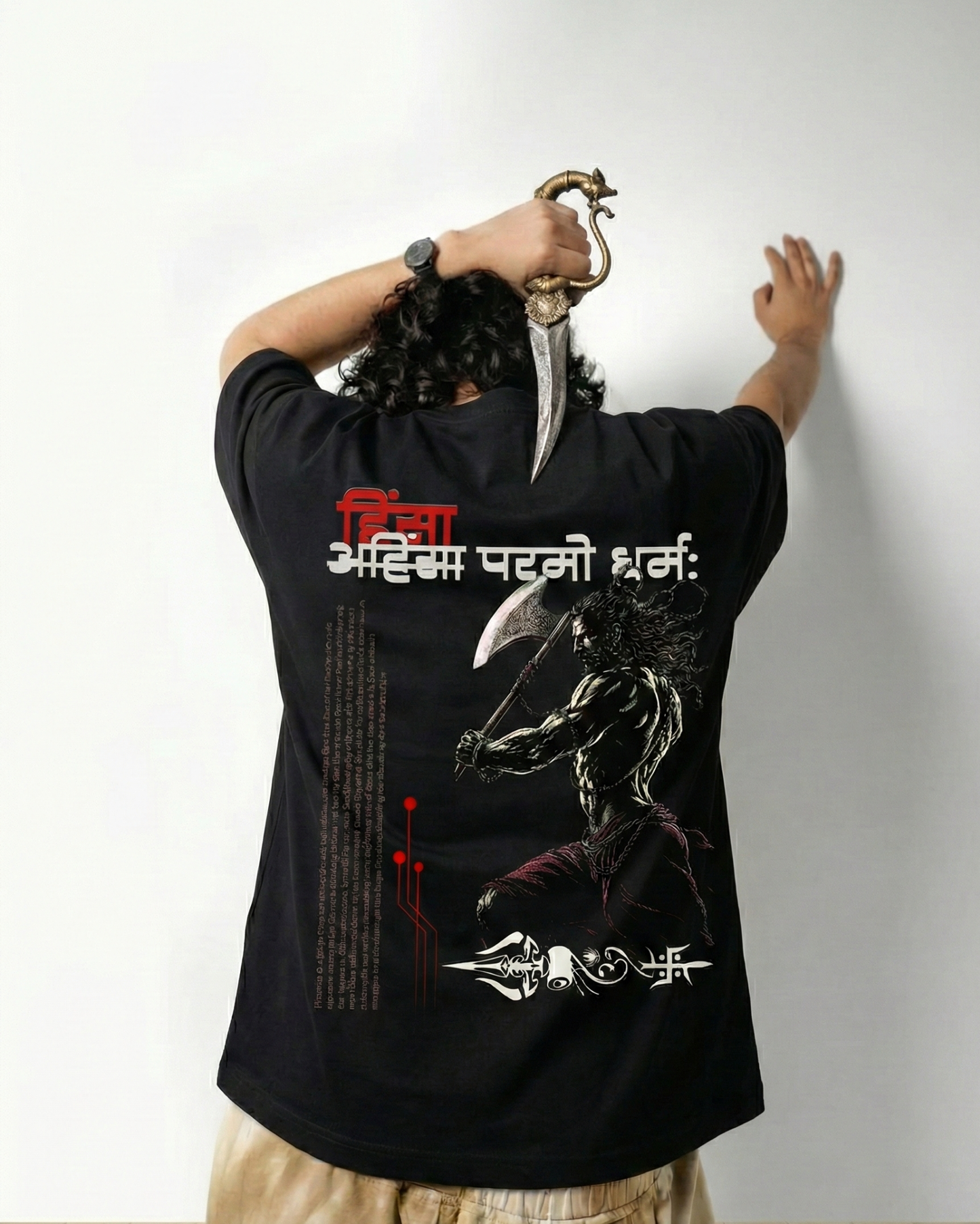 PARSHURAM — OVERSIZED T-SHIRT
