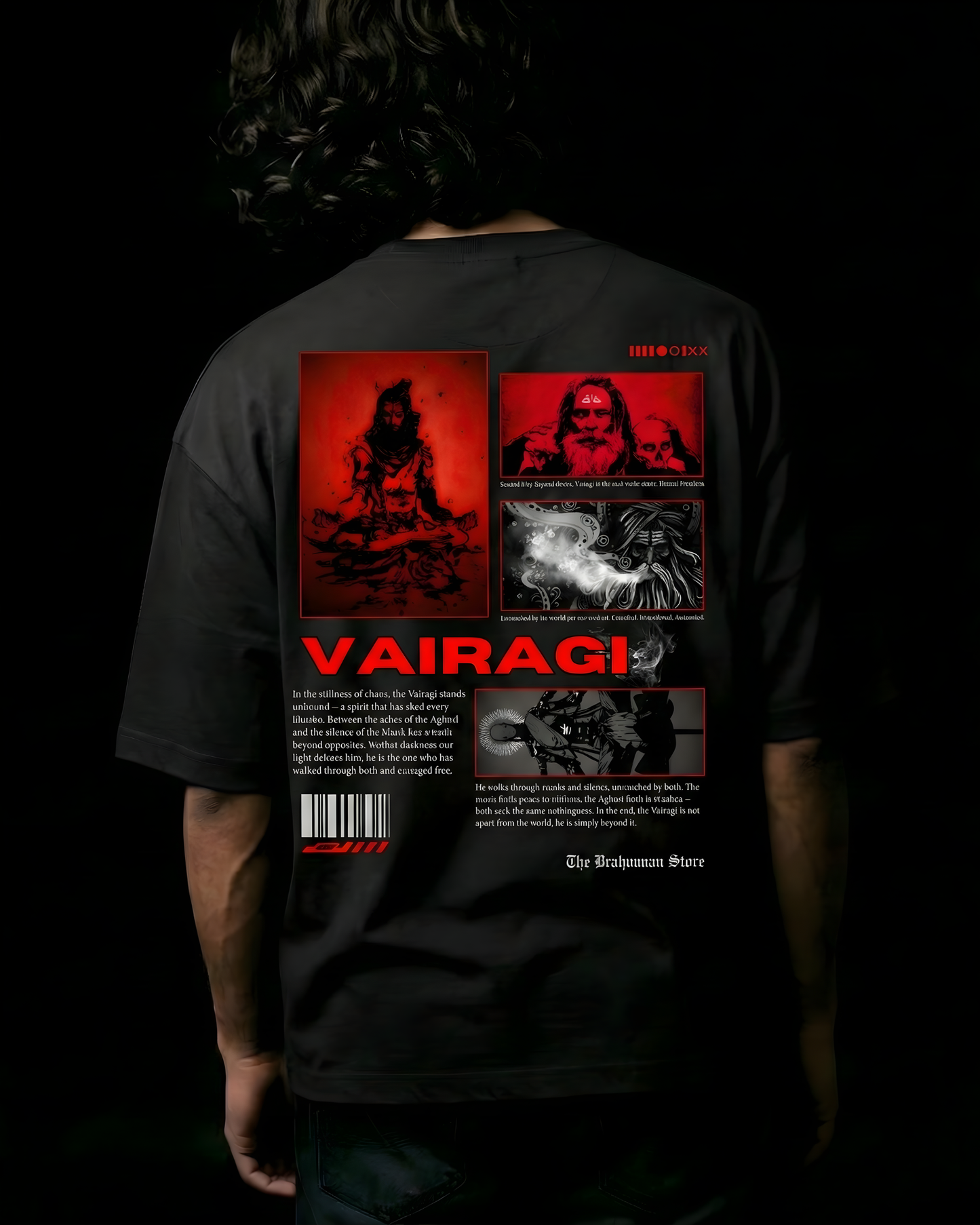 VAIRAGI — OVERSIZED T-SHIRT