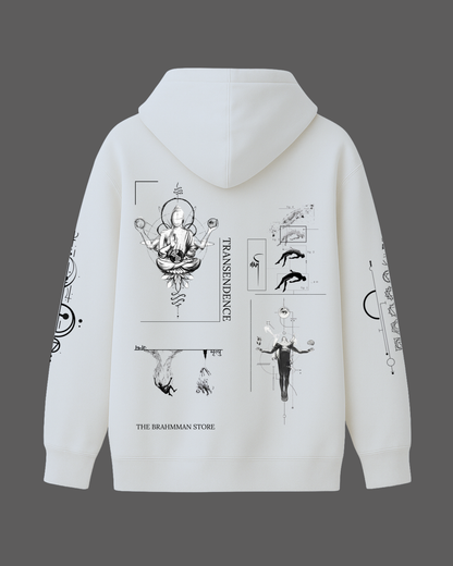 Transcendence — White Hoodie