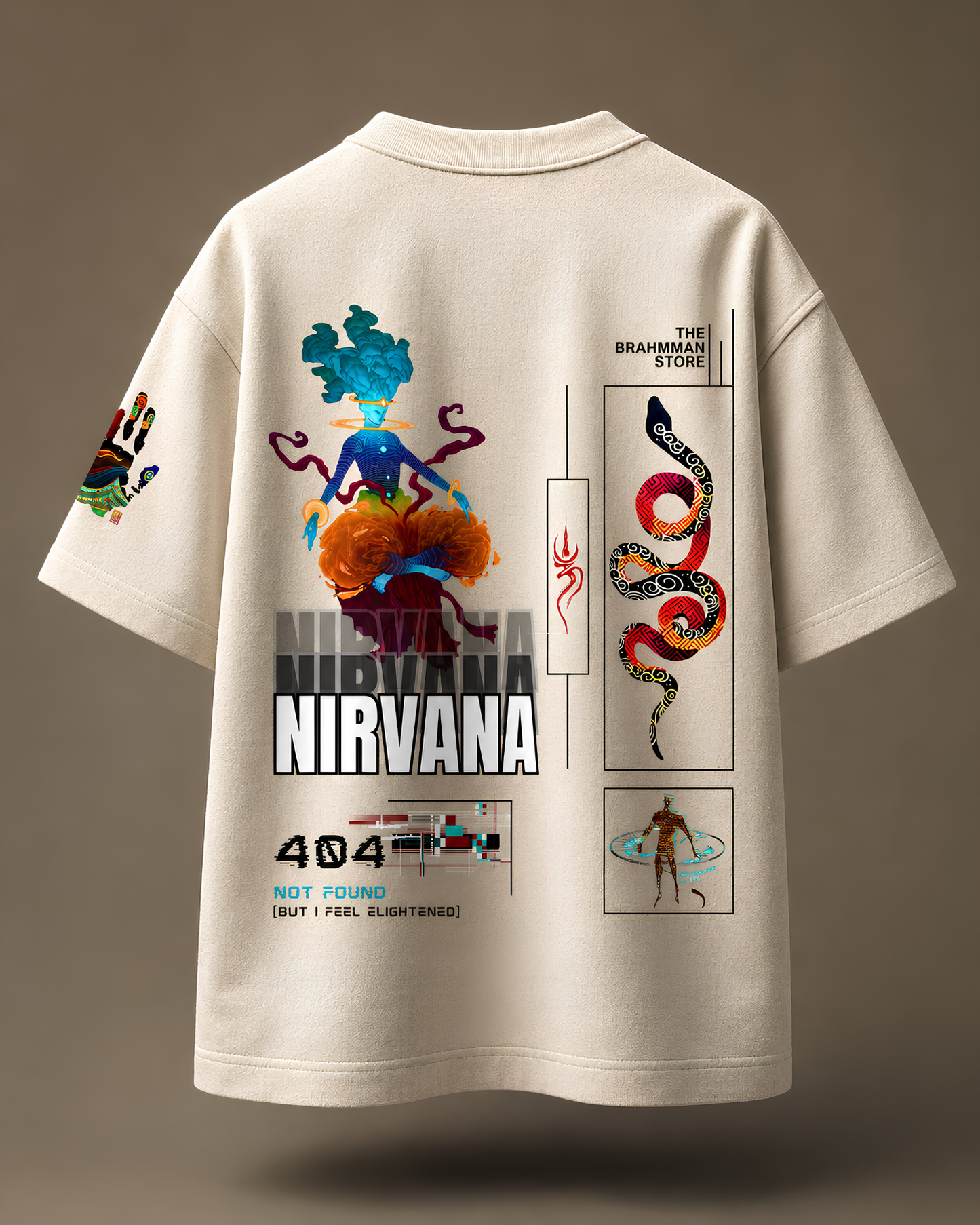 NIRVANA/निर्वाणा — OVERSIZED T-SHIRT